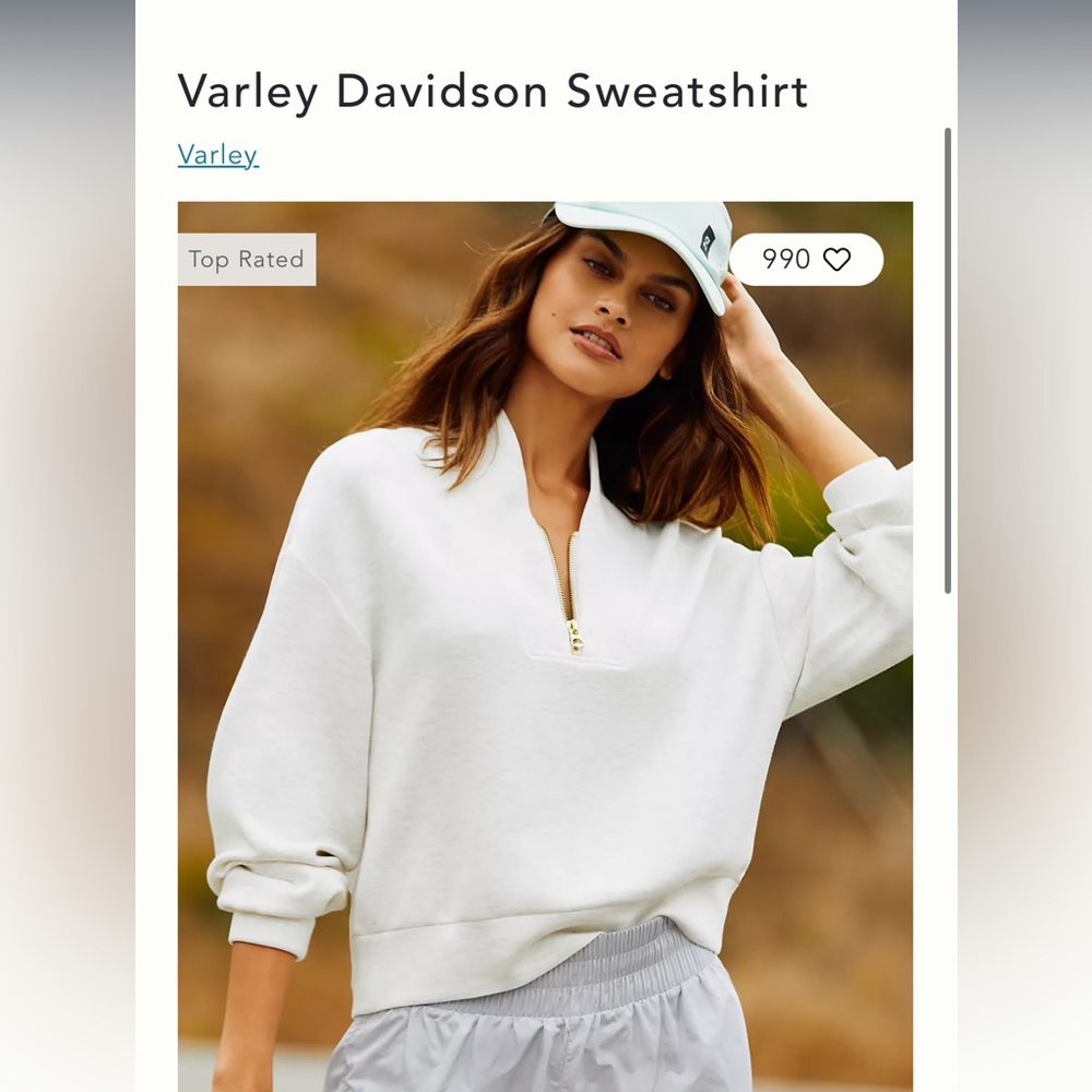 Varley Davidson sweater